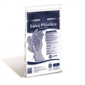 Luva plástica