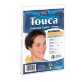 Touca protetora capilar - cor PRETA